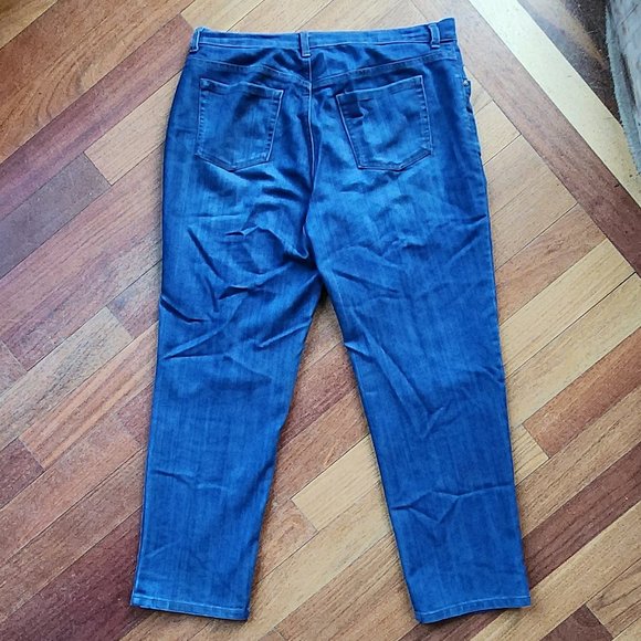 Gloria Vanderbilt Classic High Rise Tapered Jeans Size 14 Short - Picture 16 of 16